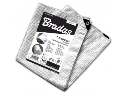 Zakrývací plachta BRADAS transparent 100 g