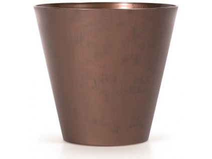 57603 plastovy kvetinac tubus corten 20 cm