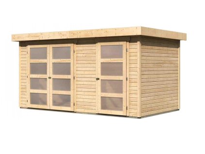 Dřevěný zahradní domek KARIBU MÜHLENTRUP 1 83541 natur