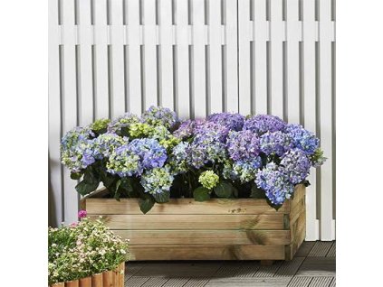 Vyvýšený záhon LANITPLAST POTTING8 80x40x27 cm hnědý