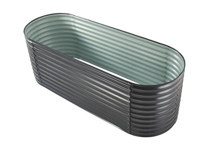 Vyvýšený záhon LANITPLAST WAWE 248 80x240x82 cm šedý