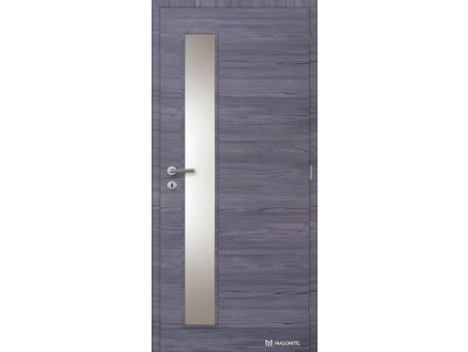 Dveře interiérové Vertika sklo 70 cm CPL laminát Deluxe MASONITE