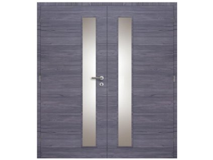 Dveře interiérové Vertika sklo 160 cm CPL laminát Deluxe DTD DOORNITE