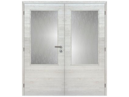 Dveře interiérové 2/3 sklo 185 cm CPL laminát Deluxe DTD DOORNITE