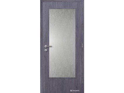 Dveře interiérové 3/4 sklo 70 cm CPL laminát Deluxe DTD DOORNITE