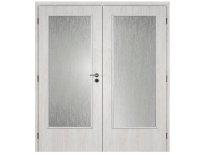 Dveře interiérové 3/4 sklo 125 cm CPL laminát Deluxe MASONITE