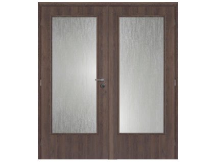 Dveře interiérové 3/4 sklo 145 cm CPL laminát Deluxe MASONITE