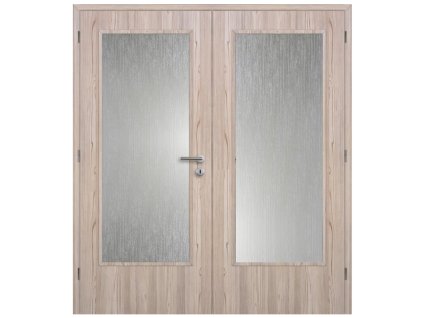 Dveře interiérové 3/4 sklo 160 cm CPL laminát Deluxe MASONITE