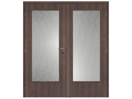 Dveře interiérové 3/4 sklo 185 cm CPL laminát Deluxe DTD DOORNITE