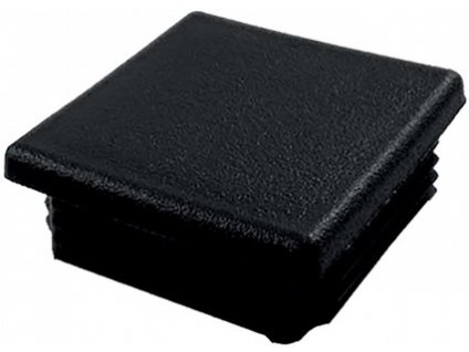Čepička PVC 80 x 80 mm černá