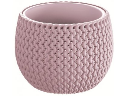 kvetinac s vkladem splofy bowl svetle fialovy 18cm