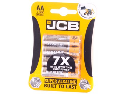 Baterie JCB LR06-4B AA 4 ks