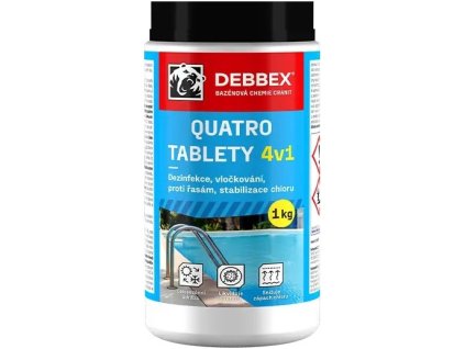 Bazénová chemie Cranit Quatro tablety 1 kg Den Braven