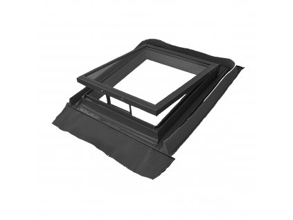 Střešní okno výstupní Beta 460 × 510 mm černá