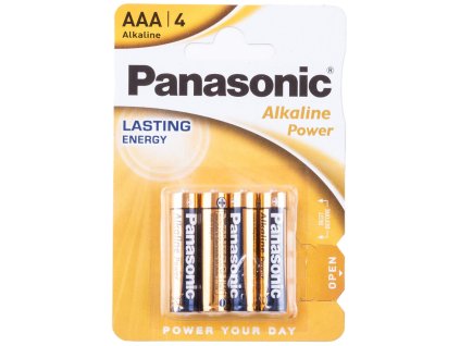 Baterie PANASONIC BRONZE LR03/4 AAA 4 ks