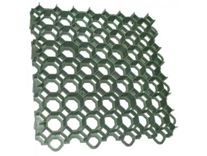 Stella Green Plastová dlažba 50 x 50 x 6,4cm zatravňovací tvárnice T400