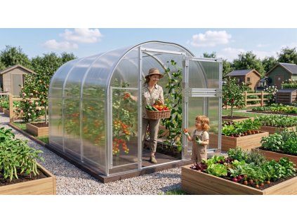 Skleník VITAVIA BOHEMY 8000 PC 4 mm