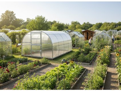 Skleník GLADUS 3 x 6 m PC 4 mm