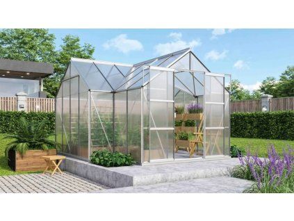 Skleník VITAVIA SIRIUS PC 4 mm stříbrný
