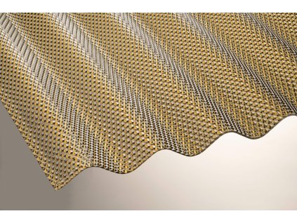 polykarbonatova vlnita deska marlon cse diamond bronz