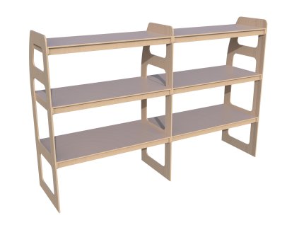 Dřevěné regály pro Quick - jedna strana (Délka 2000 mm)