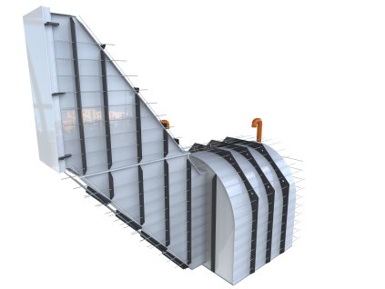 Sklep a úkryt Quick 3 (Délka 2000 mm, Typ uložení Samonosné)