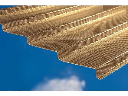 polykarbonatovy vlnity panel marlon cse diamond z top bronz