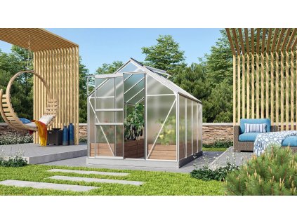 Skleník VITAVIA VENUS 5000 PC 6 mm stříbrný