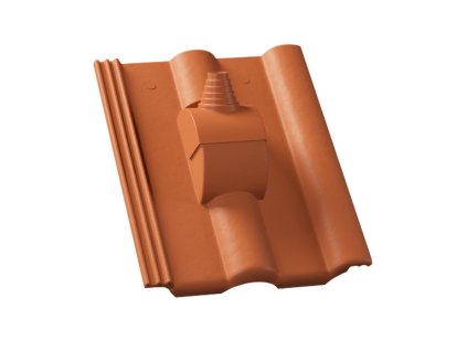 Střešní taška anténní KM BETA plastová krytina Beta - ELEGANT cihlová DOPRODEJ