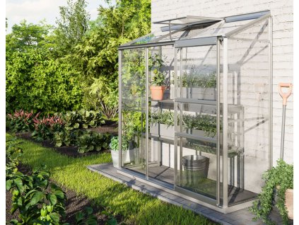 Skleník VITAVIA IDA 1300 čiré sklo 3 mm stříbrný