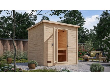 Finská sauna KARIBU HYTTI 3 93863 natur