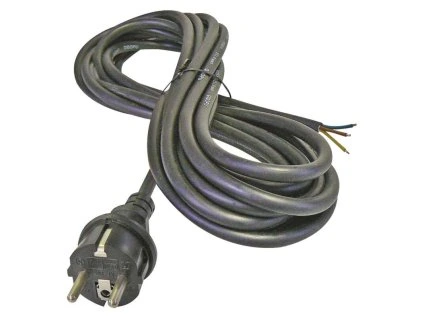 flexo snura emos gumova 3 x 2 5 mm 3 m cerna