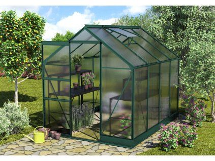 Skleník VITAVIA APOLLO 5000 PC 4 mm zelený