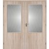 12982 19 vnitrni dvere folie 180 cm DOORNITE sklo 2 3 dvoukridle