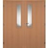 13069 19 dvere interierove DOORNITE 145 cm sklo vertikus dvoukridle