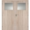 13138 20 vnitrni dvere 125 cm DOORNITE sklo 1 3 dvoukridle