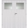 13153 17 vnitrni dvere 185 cm DOORNITE sklo 1 3 dvoukridle