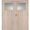 13153 19 vnitrni dvere 185 cm DOORNITE sklo 1 3 dvoukridle