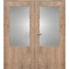 13522 4 vnitrni dvere folie 160 cm DOORNITE sklo 2 3 dvoukridle laminovane