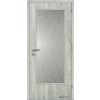 13567 7 DOORNITE dvere interierove 70 cm sklo 3 4 laminovane dtd