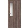 13600 14 dvere interierove DOORNITE 60 cm sklo vertikus laminovane