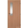 13600 1 dvere interierove DOORNITE 60 cm sklo vertikus laminovane