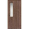 13600 7 dvere interierove DOORNITE 60 cm sklo vertikus laminovane