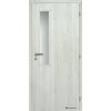 13600 9 dvere interierove DOORNITE 60 cm sklo vertikus laminovane