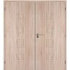 13735 2 DOORNITE dvere interierove 145 cm folie quadra dvoukridle laminovane