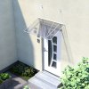Vchodová stříška LanitPlast SP1 bílá 1,2 x 0,7m
