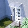 Vchodová stříška LanitPlast LARUS bílá 1,2 x 0,85 m