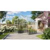 Skleník VITAVIA URANUS 6700 čiré sklo 3 mm stříbrný