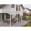 Hliníková pergola LANITPLAST WALL 43 bílá + čirý PC