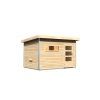 Finská sauna KARIBU SKROLLAN 2 86291 s předsíní